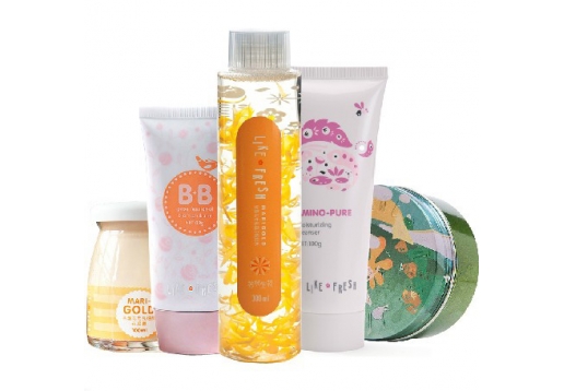 若水生花 金盏花化妆品5件套