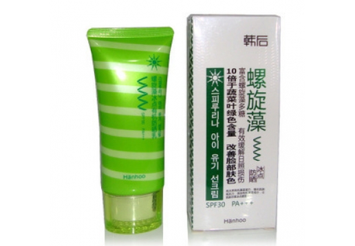 十长生  韩后螺旋藻冰点有机防晒乳50ml