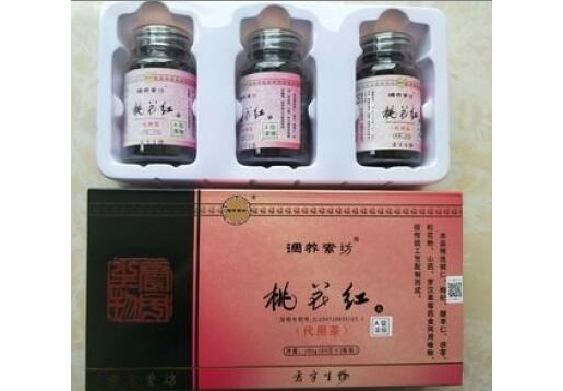 震宇生物 A级浓缩桃花红丸代用茶60g*3瓶