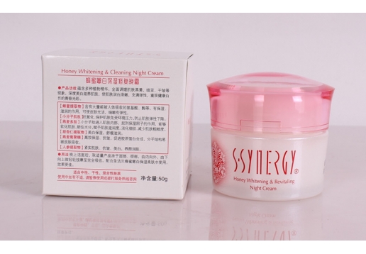 圣洁兰 蜂蜜嫩白保湿修复晚霜50g