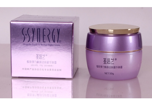 圣洁兰 蜂胶弹力焕颜活肤晚霜50ml