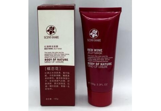 圣玛歌 红酒果冻面膜 100G