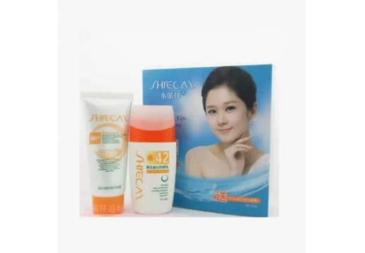 水循环 防晒美白乳SPF30送晒后修护美白晶露 