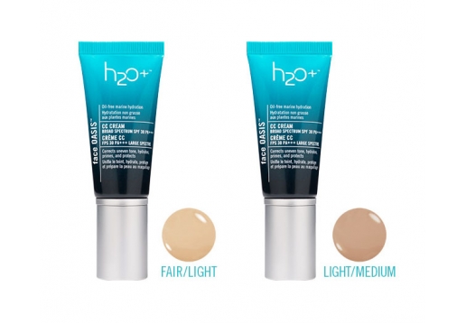 h2o水之澳 海洋水润CC霜SPF30 PA+++（2个色 深色/浅色）140ml