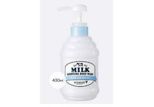 思亲肤 牛奶滋润沐浴露430ml