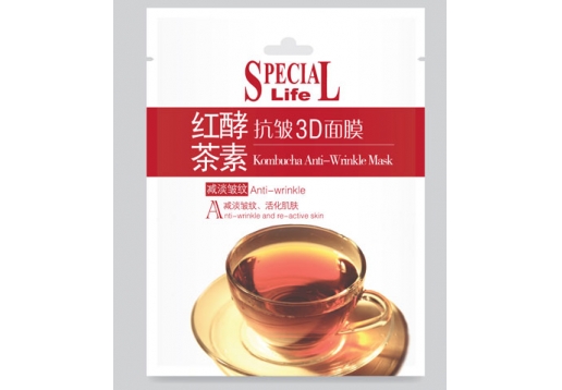 思妍丽 Special Life-红茶酵素抗皱3D面膜1片