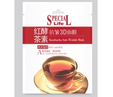 思妍丽 Special Life-红茶酵素抗皱3D面膜1片