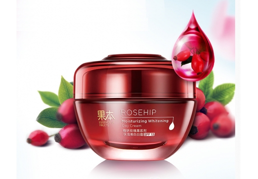 诗婷露雅 精研玫瑰果系列保湿美白日霜SPF15 50g