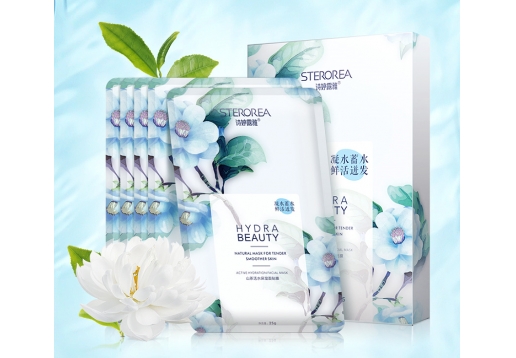 诗婷露雅 山茶活水保湿面贴膜25g*5片