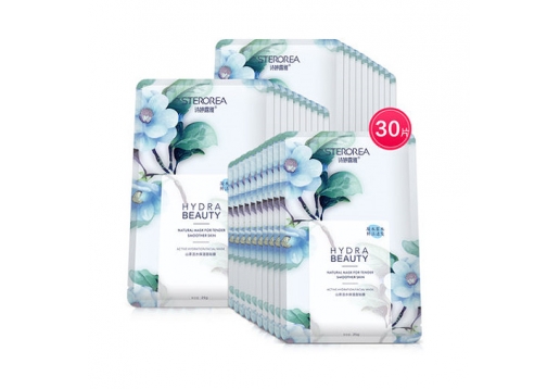 诗婷露雅 山茶活水保湿面贴膜25g*30片