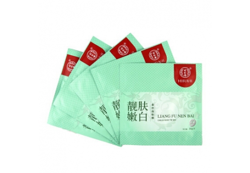 同仁堂 靓肤嫩白蚕丝面贴膜5片
