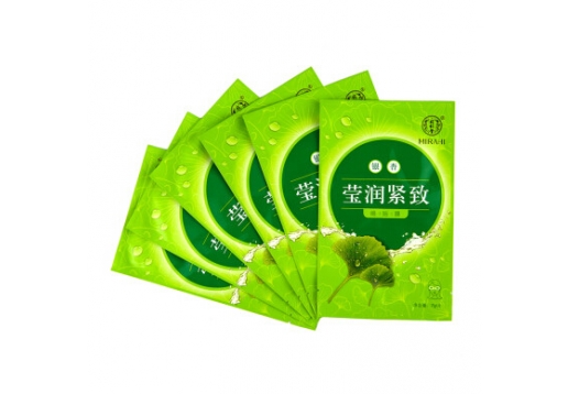 同仁堂 银杏莹润紧致眼贴7g*6片/盒