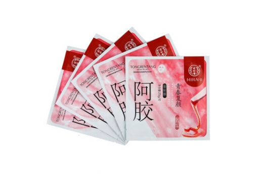 同仁堂 阿胶青春复颜面贴膜5片