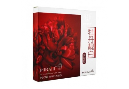 同仁堂 牡丹靓白面贴膜5片