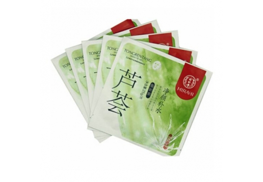 同仁堂 芦荟净颜补水面贴膜5片