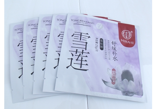 同仁堂 雪莲舒缓补水面贴膜5片