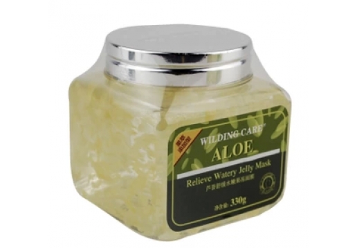 维尔汀 芦荟舒缓水嫩果冻面膜330g