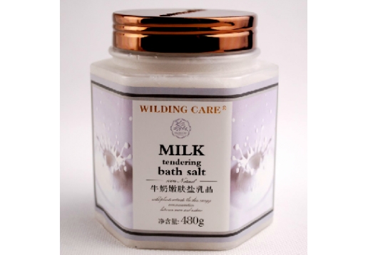 维尔汀 牛奶嫩肤盐乳晶480g
