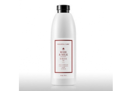 维尔汀 玫瑰奶丝浴奶350ml 