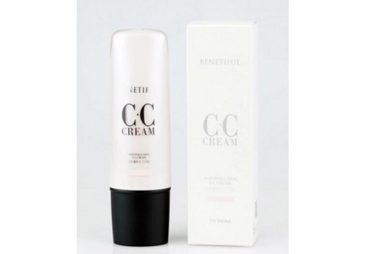 维娜 蓓霓芬炫彩真我都市防护修颜霜CC霜40ml