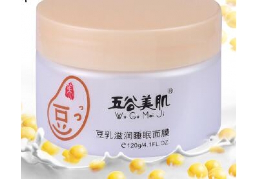 五谷美肌   豆乳滋润睡眠面膜120g