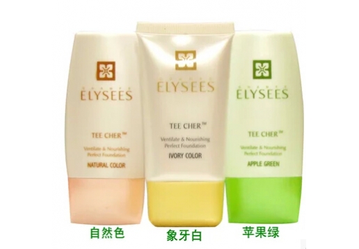 香榭丽 透润无暇粉底液45ML（自然色/象牙白/苹果绿）