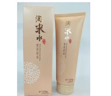 鑫庄 韩尔淘米水通透净澈洁面乳120g 正品