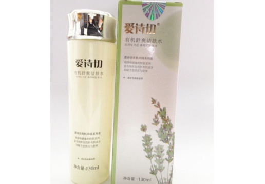 熊津 爱诗切有机舒爽洁肤水130ml