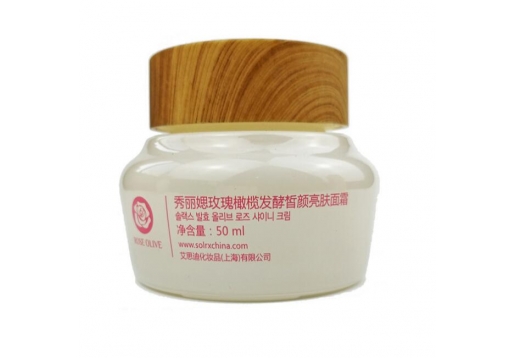 秀丽媤 玫瑰橄榄发酵皙颜亮肤面霜50ml