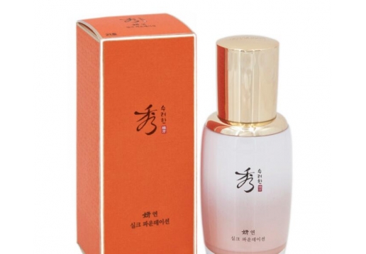 秀雅韩 妍柔亮防晒粉底液35g