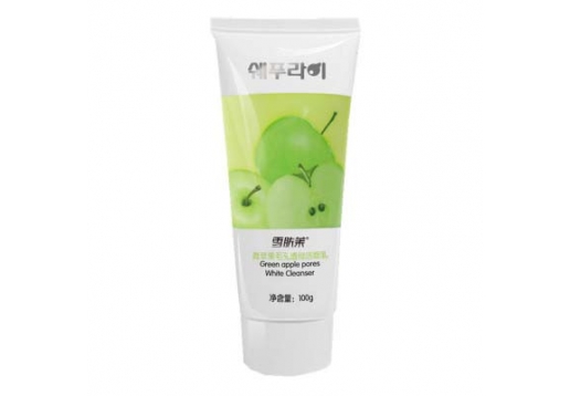 雪肤莱 青苹果毛孔清透洁面乳100ml