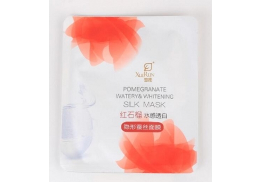 雪润 红石榴隐形蚕丝面膜1片