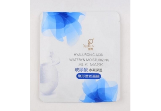 雪润 玻尿酸水凝保湿隐形蚕丝面膜1片