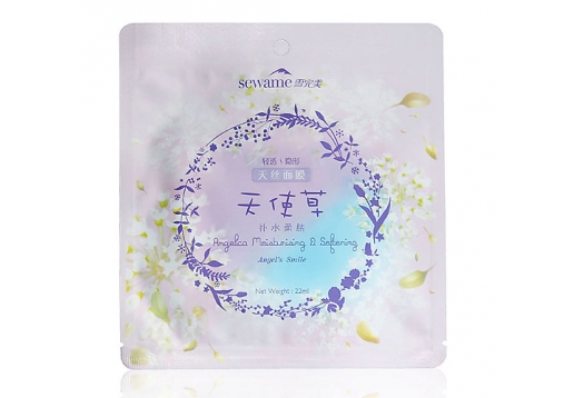 雪完美 天使草补水柔肤天丝面膜7片