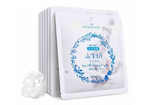 雪完美 山羊奶天丝面膜7片