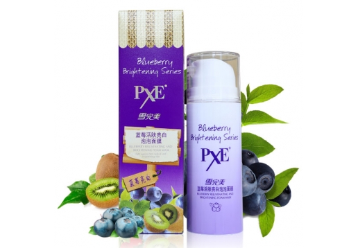 雪完美 PXE蓝莓活肤亮肌泡泡面膜100ml