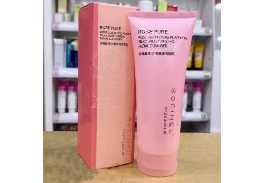 雪姿兰 玫瑰晶纯丝滑滋润洁面乳100ml