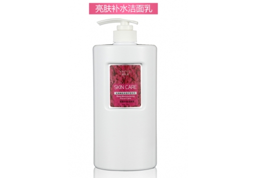 雅肤黎 玫瑰嫩肤保湿护理系列—洁面乳1000mL（有泡型）