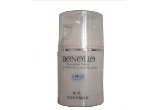 雅歌 水百分多效防护隔离霜SPF15 50g(柔光紫)