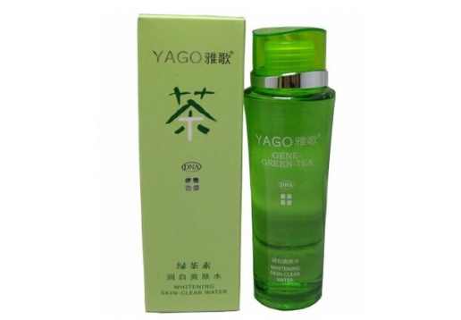 雅歌 基因绿茶素润白爽肤水120g 