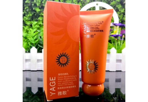 雅歌 基因柔白保湿防晒乳SPF30 65g
