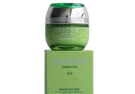 雅歌 基因绿茶素眼眸清皱修护眼霜30g 