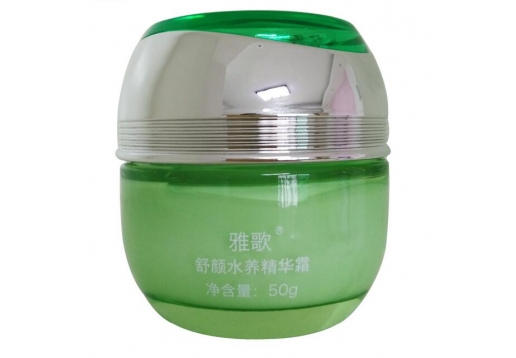 雅歌 绿茶素舒颜水养精华霜50g