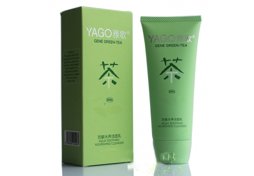雅歌 基因绿茶素舒颜水养洁面乳108g