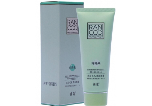 颜蔻 纯鲜果深层毛孔清洁面霜100g