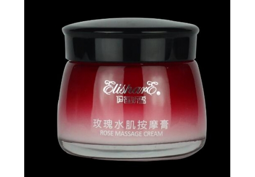 伊莲娇雪 玫瑰水肌按摩膏120g