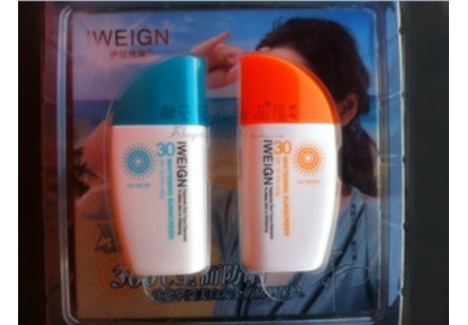 伊玟格琳 防晒霜套装SPF30PA+2瓶