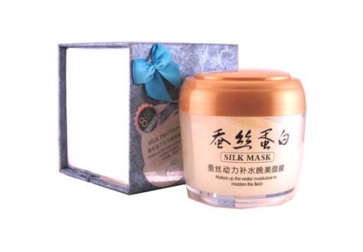 一枝春 蚕丝蛋白睡眠免洗面膜160g