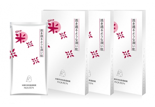 伊之情 米精华净肌晶透面膜30ml*5片*3盒