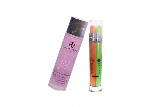 优媂肤 魅缇润白防晒+悦颜水组合三件套